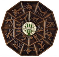 Tata 1980. "Ferencvárosi Torna Club 1899" Br díjérem (50mm) T:1-