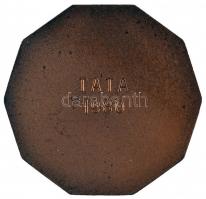 Tata 1980. "Ferencvárosi Torna Club 1899" Br díjérem (50mm) T:1-