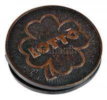 DN "Nemzetközi Olimpiai Sportlottó / Lottó" Br dupla érem (60mm) T:2