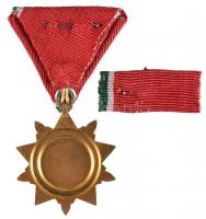 1970. "Felszabadulási Jubileumi Emlékérem" zománcozott kitüntetés mellszalagon miniatűrrel...