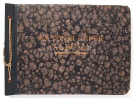 1914-1918 Egy, az I. vh-ban szolgálatot teljesítő katona felvételei a katonaéletről, 9x12 cm és enné...