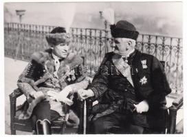 cca 1934-1944/cca 1960 Bojár Sándor (1914-2000): Horty Miklós és Imrédy Béla,  hátoldalán felirattal, 9x12 cm.