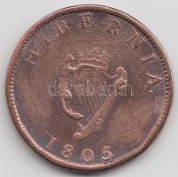 Írország/Hibernia 1805. 1 Farthing Cu "III. György" T:3
Ireland/Hibernia 1805. 1 Farthing ...