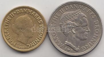 Dánia 1979. 10K + 1989. 10K T:2,2-
Denmark 1979. 10 Kroner + 1989. 10 Kroner C:XF,VF