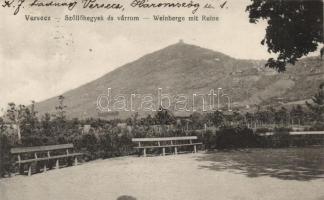 Versec, szőlőhegy, várrom / vineyard, castle ruins