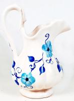 Vizeskancsó, kézzel festett, kis máz hibával, m:28 cm