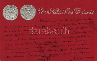 1898 Last coin of the bishops of Trieste, Emb. (EK)