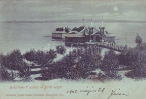 1902 Keszthely fürdő sziget