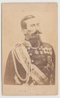 1859 Alfonso Ferrero (1804-1878): General Lamarmora, olasz államférfi, tábornok, vizitkártya, 6x10 cm.