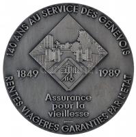Svájc / Genf 1989. "140 év Genf szolgálatában / Állam által garantál életjáradék 1849-1989&quot...