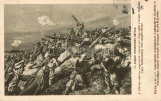 WWI battle near Missari, Hungarian soldiers