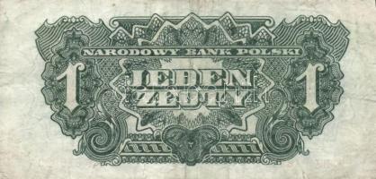 Lengyelország/II.V.H. Lengyel Nemzeti Felszabadítási Bizottság/Lengyel Nemzeti Bank 1944. 1Zl + 20Zl T:III Poland/Post WWII Committee of National Liberation 1944. 1 Zloty20 Zlotych C:F Krause 105, 113