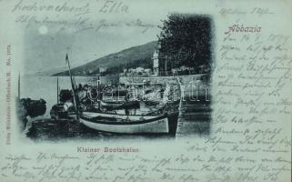 1899 Abbazia harbor