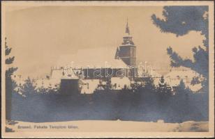 Brassó Fekete templom télen / church in winter