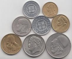 Görögország 1976-78. 10L - 20D 8klf darab T:1,2
Greece 1976-78. 10 Lepta - 20 Drachmai 8 different p...