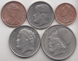 Görögország 1986-90. 1D - 20D 5klf darab T:1,2
Greece 1986-90. 1 Drachma - 20 Drachmai 5 different p...