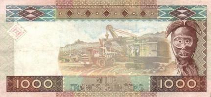 Guinea 2010. 1000Fr T:II
Guinea 2010. 1000 Francs C:XF