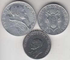 Vatikán 1952. 5L + 1957. 2L + 1991. 50L T:1,2
Vatican 1952. 5 Lire + 1957. 2 Lire + 1991. 50 Lire C:...