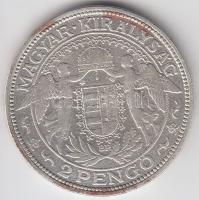 1932. 2P Ag "Madonna" T:3 Adamo P7