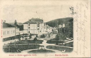 Bártfafürdő nézet a Deák szálloda felől / view from Hotel Deák (EB)