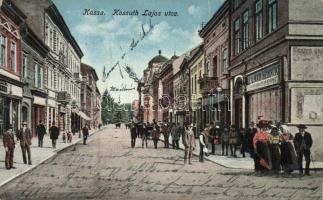 Kassa Kossuth utca, Heilman Henrik üzlete / street, shop