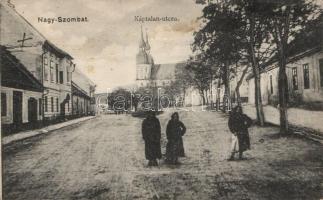 Nagyszombat Káptalan utca / street (small tear)