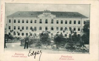 Pozsony K.u.k. Pionnier Kaserne / barracks (small tear)