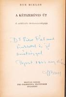Buk Miklós: A kétezeréves út. A zsidókérdés történetszociológiája. Budapest, Magyar Zsidók Pro Pales...