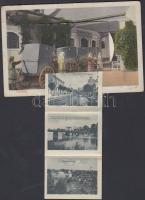 Pöstyén, Piestany; carriages, leporellocard (EB)