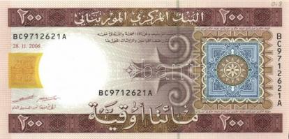 Mauritánia 2006. 200O T:I
Mauritania 2006. 200 Cents Ouguiya C:UNC