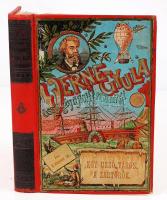 Verne Gyula: Egy úszó város, A zártörők. Bp., Eisler G. Kiadása. Kiadói vászonkötés, festett, illusztrált.