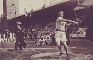 1912 Stockholmi olimpia hivatalos lapja diszkozvetés