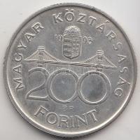 1993. 200Ft Ag "MNB" T:2 Adamo F13