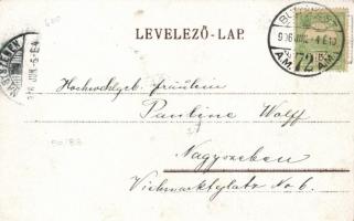 Budapest VIII. Népszínház, Kerepesi út, litho