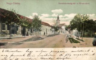 Budapest XXII. Nagytétény, Szentháromság tér, Fő utca (EK)