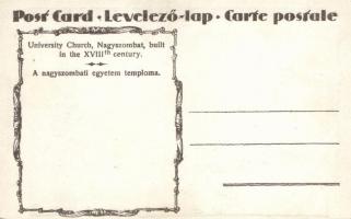 Nagyszombat, egyetemi templom a 18. században / church in the 19th century