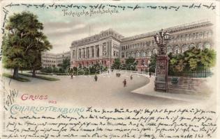Berlin Charlottenburg, Technische Hochschule litho (b)