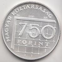 1997. 750Ft Ag "Labdarúgó VB" T:BU Csak 3000db! Dísztokban. Tanúsítvánnyal