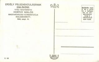 Kolozsvár, bevonulás, Horthy / entry of the Hungarian troops