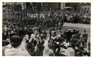 Kolozsvár, bevonulás / entry of the Hungarian troops