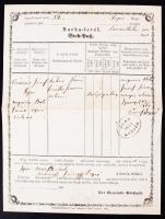 1866 Marhalevél Igarról