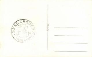 Szászrégen, bevonulás / entry of the Hungarian troops, photo So.Stpl