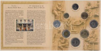 1999. 50f-100Ft 8klf db, szettben "75 éves a Magyar Nemzeti Bank" T:BU Csak 7000db!  Adamo FO32