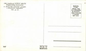 Szabadka, vitéz nagybányai Horthy Miklós és Purgly Magdolna a Magyar Kenyér ünnepén a felszabadult S...