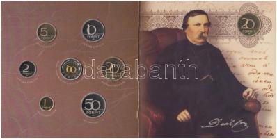 2003. 1Ft-100Ft 8klf db, szettben, benne 20Ft "Deák Ferenc" T:PP Csak 7000db! Adamo FO36.1