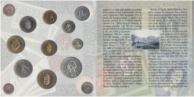 1997. 50f-200Ft 10klf db, benne 200Ft Ag "Deák", szettben T:BU Csak 7000db!
Adamo FO30