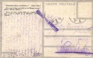 'Au grand Jamais' Hungarian propaganda, irredenta 'Országos Propaganda Bizottság'...