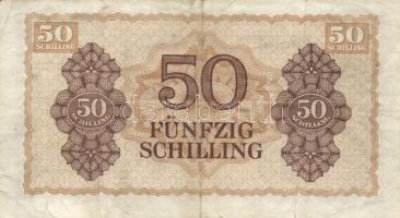 Ausztria / Szövetséges katonai megszállás 1944. 10Sch + 50Sch T:I-,III
Austria / Allied Military Aut...