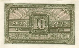 Ausztria / Szövetséges katonai megszállás 1944. 10Sch + 50Sch T:I-,III
Austria / Allied Military Aut...