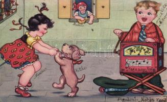 Dog, dance, music (fa)